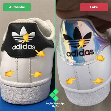 authentic and fake adidas superstar|genuine adidas superstars.